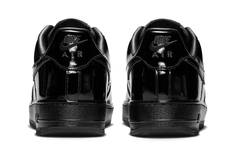Nike Air Force 1 Low Black Patent IV2857-010 Official Images