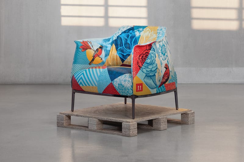 Shepard Fairey Reimagines the Iconic Archibald Chair