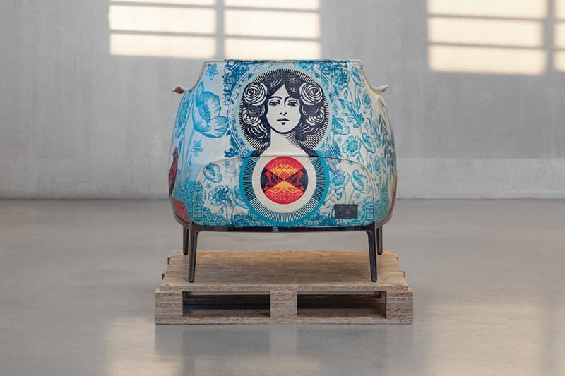 Archibald Delicate Balance Limited Edition Shepard Fairey Poltrona Frau Info