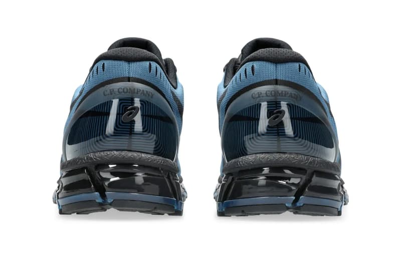 ASICS C.P. Company GEL-QUANTUM 360 I “Pure Silver/Caviar” 1203A689.021 “Morrocan Blue/Caviar”1203A689.400 Release Info