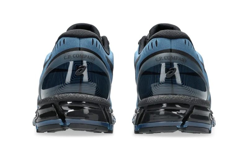 ASICS C.P. Company GEL-QUANTUM 360 I “Pure Silver/Caviar” 1203A689.021 “Morrocan Blue/Caviar”1203A689.400 Release Info