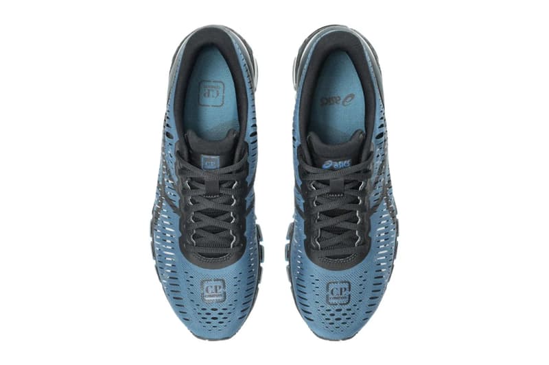 ASICS C.P. Company GEL-QUANTUM 360 I “Pure Silver/Caviar” 1203A689.021 “Morrocan Blue/Caviar”1203A689.400 Release Info