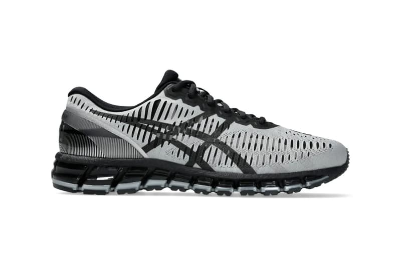 ASICS x C.P. Company GEL-QUANTUM 360 I in Pure Silver and Moroccan Blue colorways - detail view 3