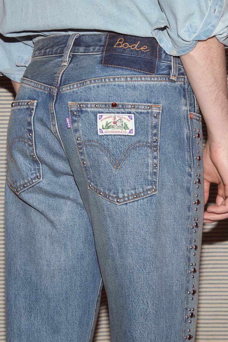 Levi's x Bode Barrel Racer Jean Release Date Info
