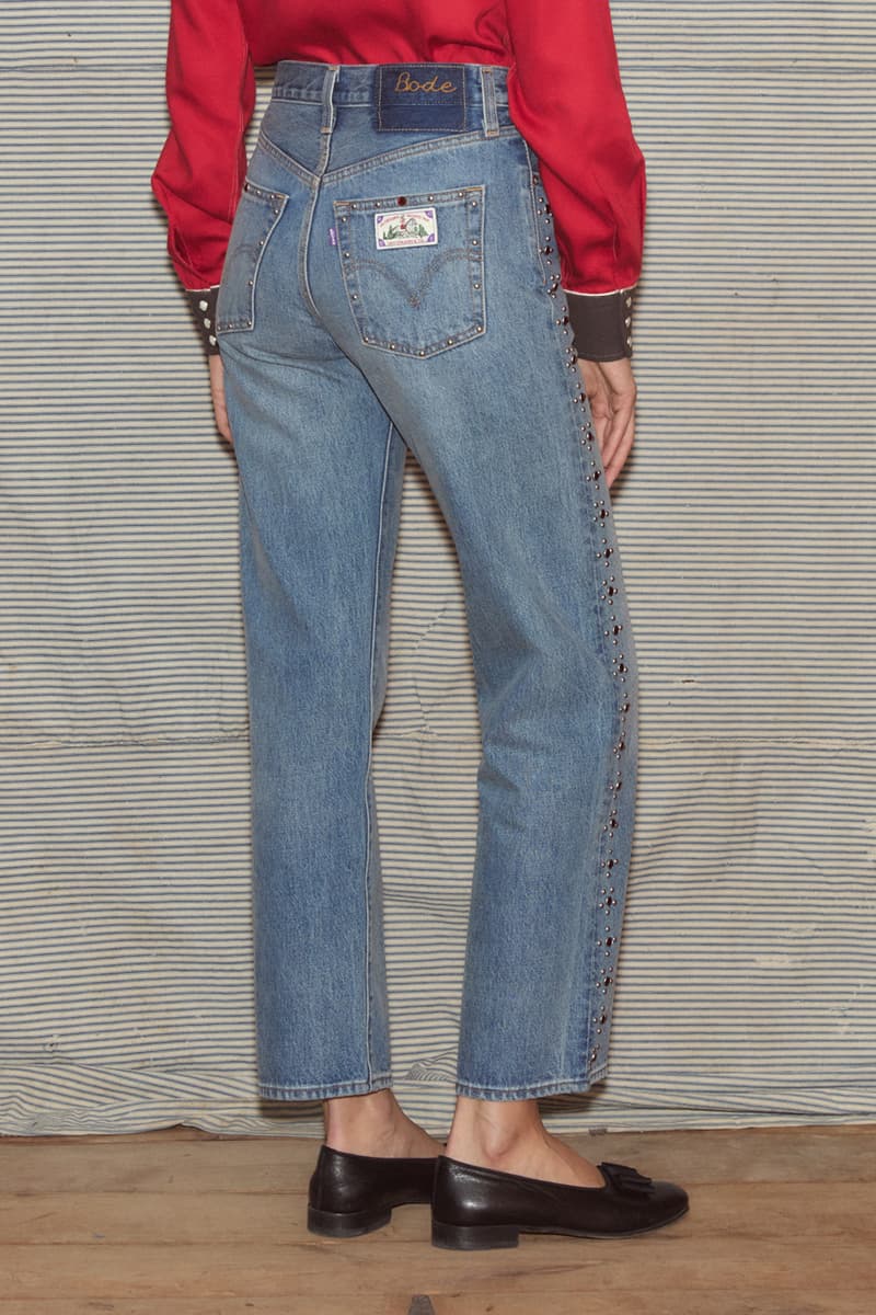 Levi's x Bode Barrel Racer Jean Release Date Info