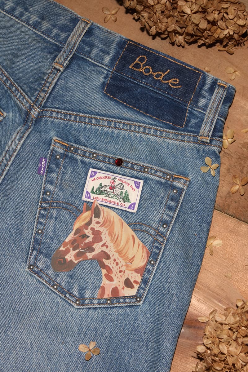 Levi's x Bode Barrel Racer Jean Release Date Info