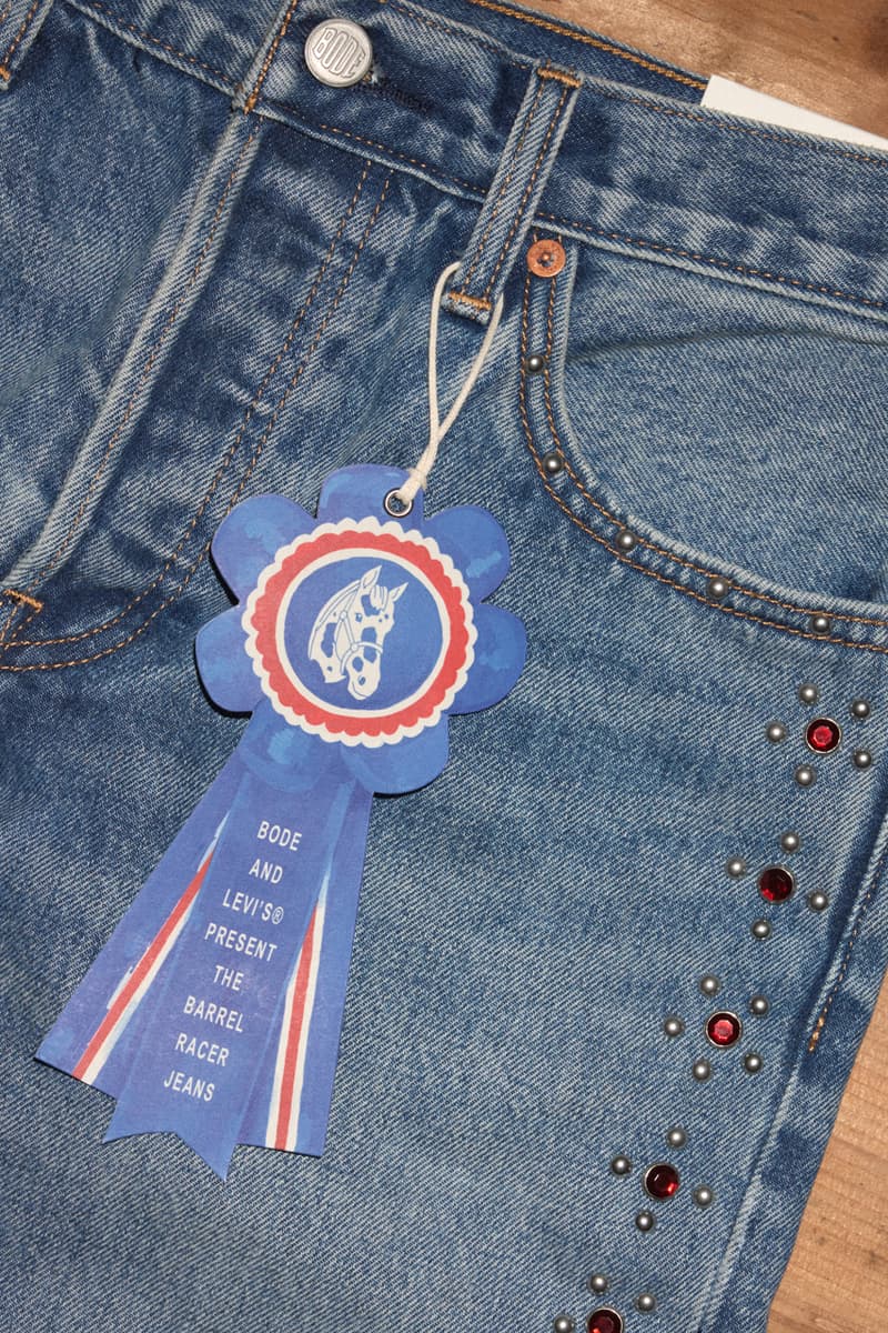 Levi's x Bode Barrel Racer Jean Release Date Info