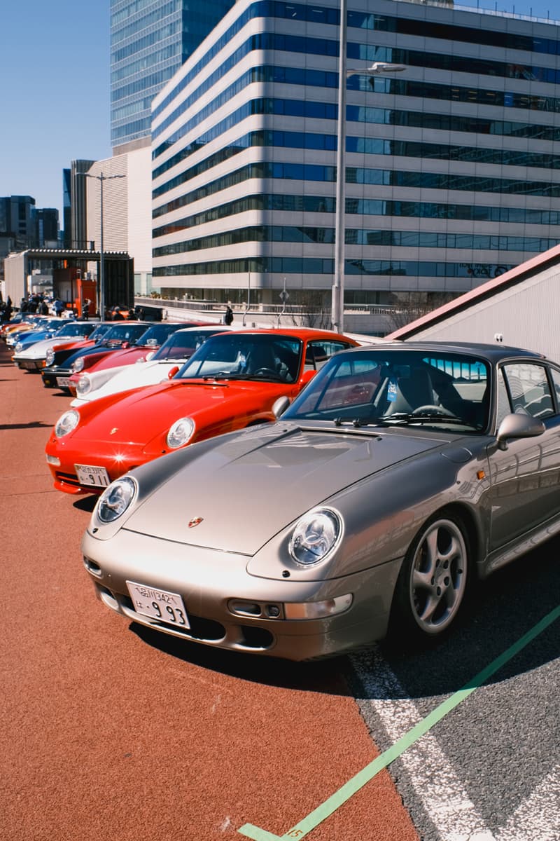 Luftgekühlt 2026 Tokyo Japan Event Recap Porsche Porsches on a Highway Expressway Ginza Parked Takeover
