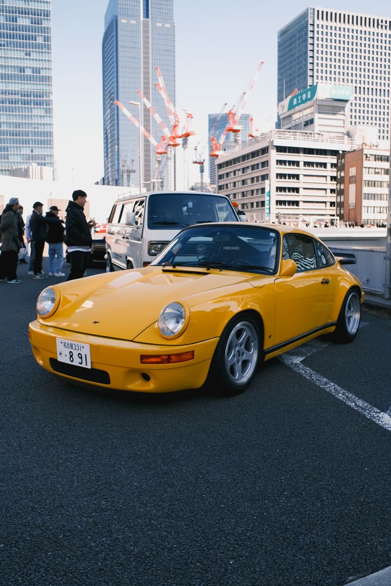 Luftgekühlt 2026 Tokyo Japan Event Recap Porsche Porsches on a Highway Expressway Ginza Parked Takeover