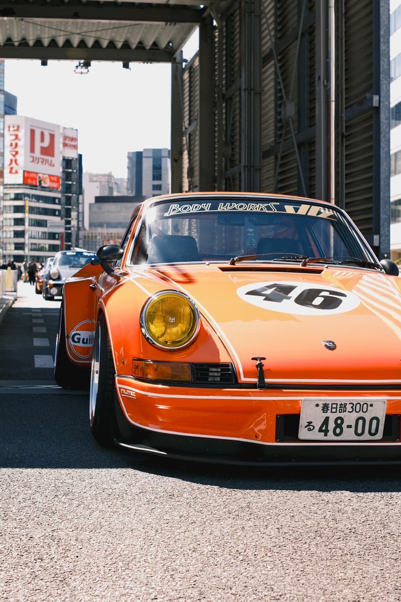 Luftgekühlt 2026 Tokyo Japan Event Recap Porsche Porsches on a Highway Expressway Ginza Parked Takeover