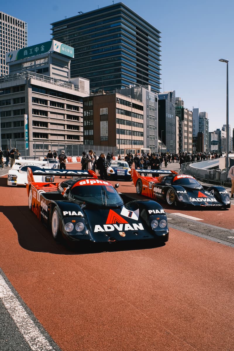 Luftgekühlt 2026 Tokyo Japan Event Recap Porsche Porsches on a Highway Expressway Ginza Parked Takeover