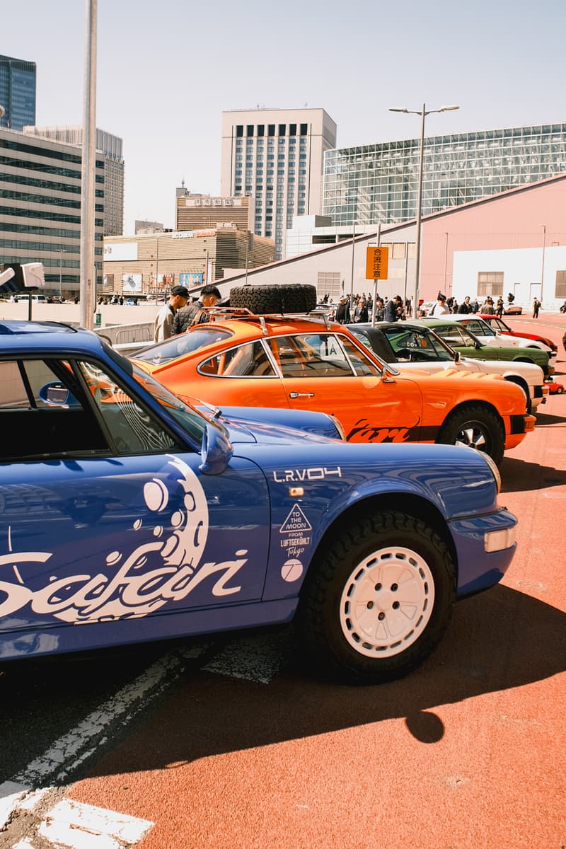 Luftgekühlt 2026 Tokyo Japan Event Recap Porsche Porsches on a Highway Expressway Ginza Parked Takeover