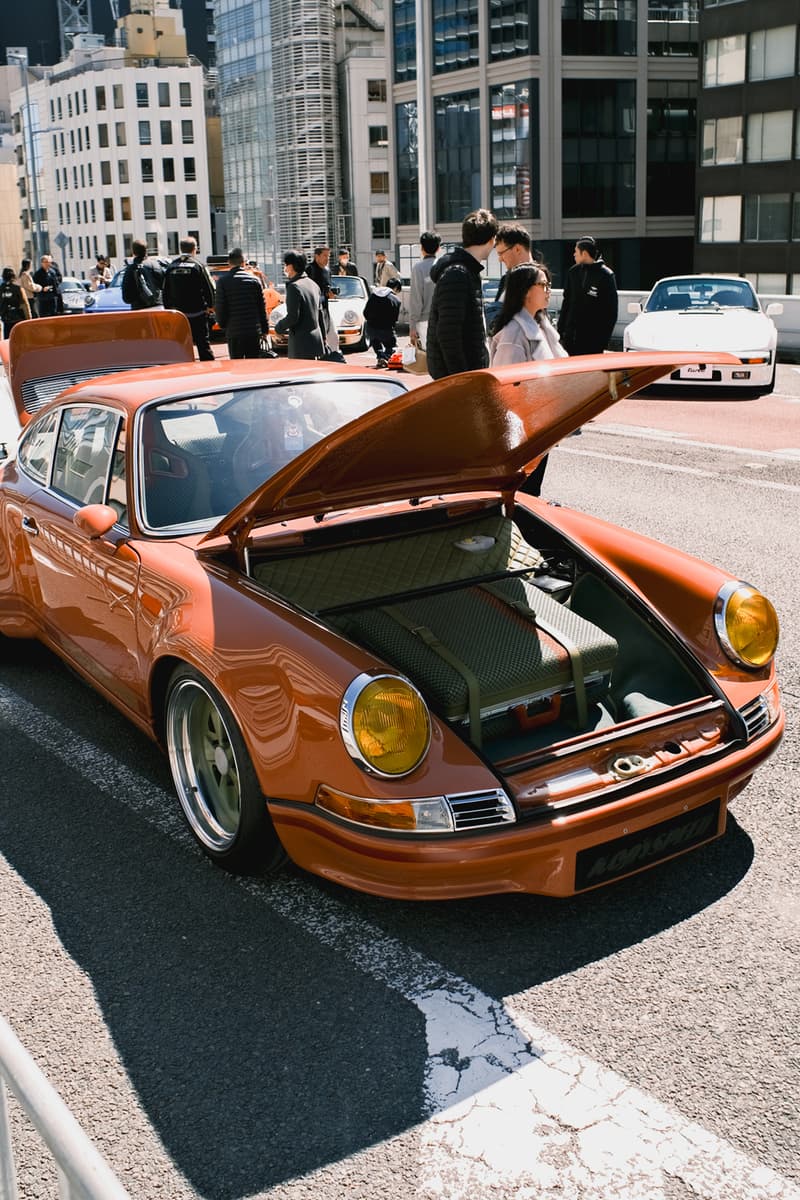 Luftgekühlt 2026 Tokyo Japan Event Recap Porsche Porsches on a Highway Expressway Ginza Parked Takeover