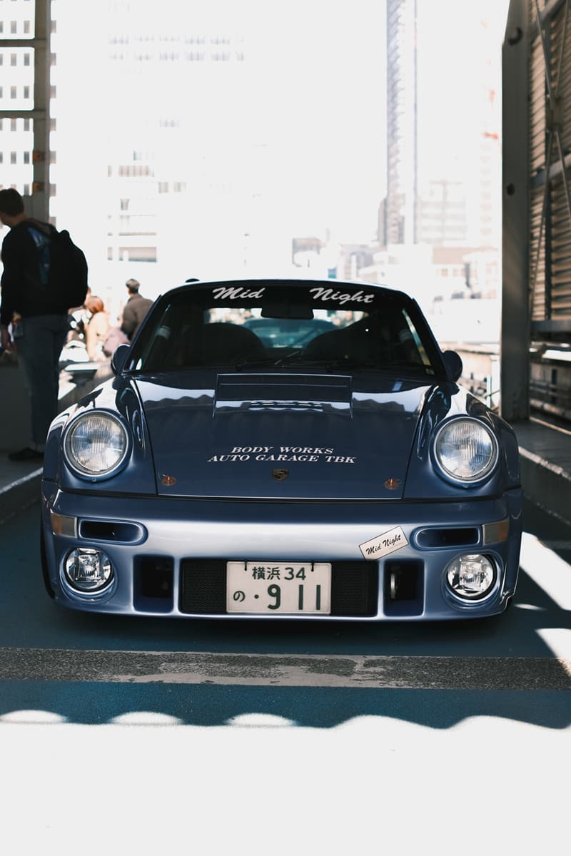 Luftgekühlt 2026 Tokyo Japan Event Recap Porsche Porsches on a Highway Expressway Ginza Parked Takeover