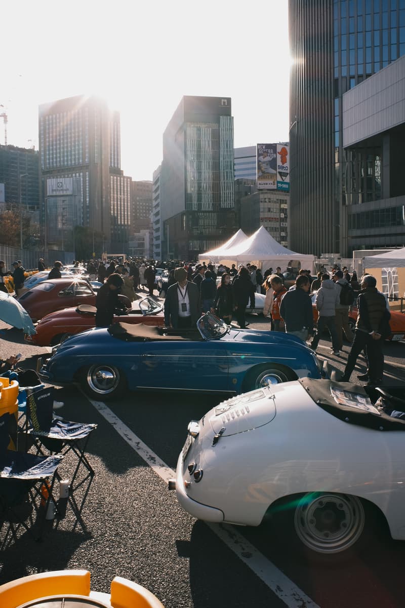 Luftgekühlt 2026 Tokyo Japan Event Recap Porsche Porsches on a Highway Expressway Ginza Parked Takeover