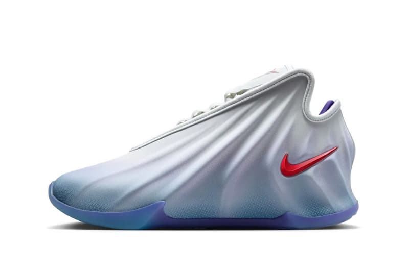 Nike GT Future "Swooshman" Has an Official Release Date IQ7277-001 Metallic Silver/Black-University Red