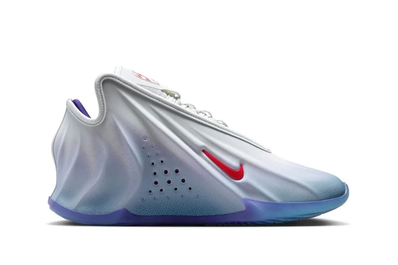 Nike GT Future "Swooshman" Has an Official Release Date IQ7277-001 Metallic Silver/Black-University Red