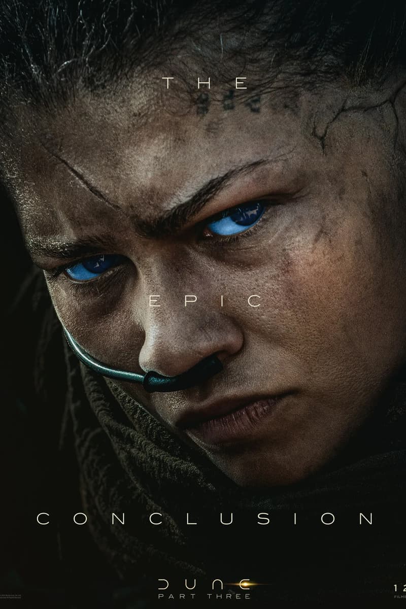 Warner Bros. Unveils the First Look at 'Dune: Part 3' Characters in New Posters timothee chalamet zendaya anya taylor joy robert pattinson jason momoa