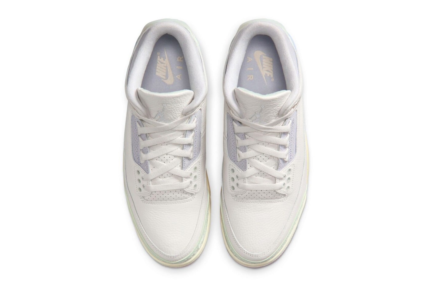 Air Jordan 3 "Spring Is in the Air" Release Info easter Sail/Aura-Iced Carmine-Jade Aura IF4396-100 jordan brand pastel colors