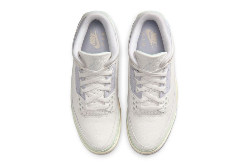 Air Jordan 3 "Spring Is in the Air" Release Info easter Sail/Aura-Iced Carmine-Jade Aura IF4396-100 jordan brand pastel colors