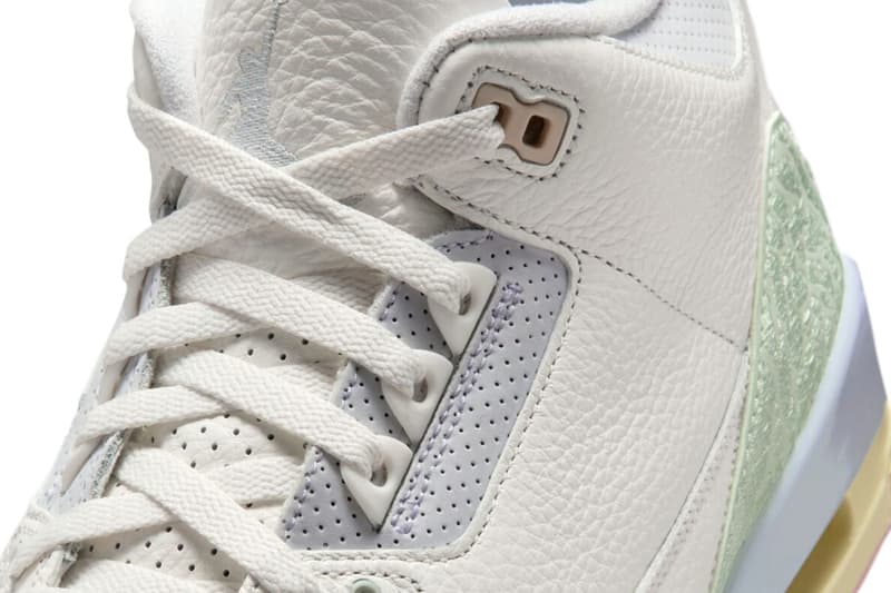 Air Jordan 3 "Spring Is in the Air" Release Info easter Sail/Aura-Iced Carmine-Jade Aura IF4396-100 jordan brand pastel colors
