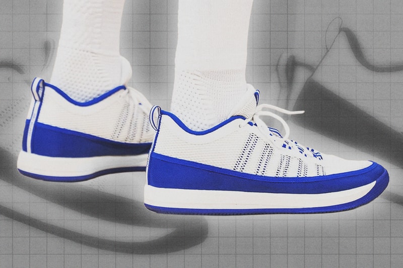 College basketball players in premium sneakers during NCAA tournament warm-ups and tunnel walks