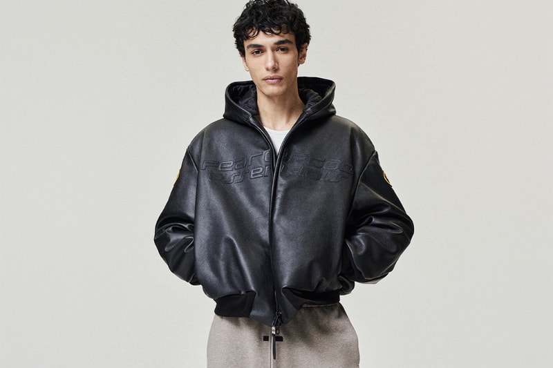 Fear of God and Vanson Leathers Unveil a Limited-Edition Hooded Bomber