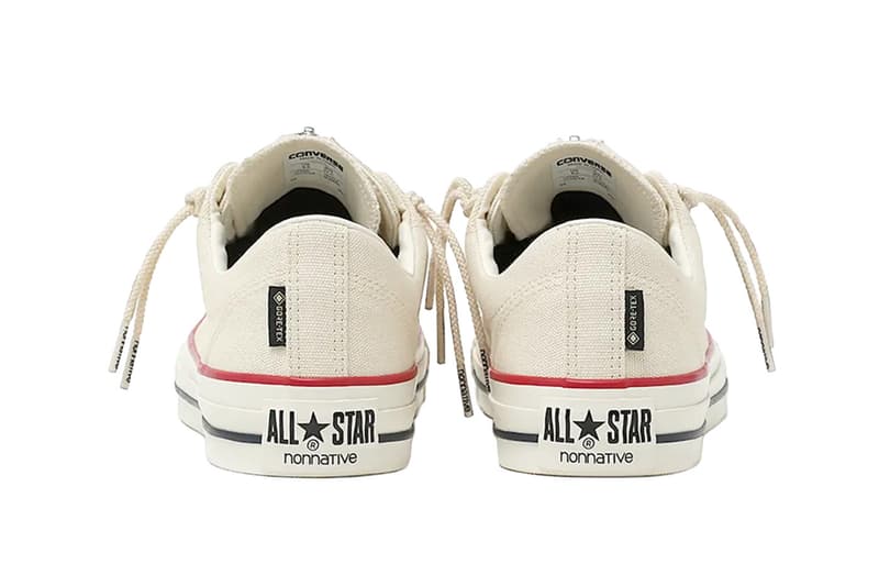 nonnative Converse All Star GORE-TEX Centerzip Ox NN-F4851 Ivory Release Info