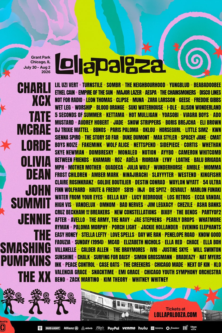 HOV's Summer Homecoming and Lollapalooza's 2026 Lineup: fetty wap Everything We Loved In Music This Week The xx Turnstile Freddie Gibbs Kwn Destin Conrad partyof2 Love spells lil uzi very fakemink olviia dean not for radio clipse leon thomas geese tickets prive chicago beabadoobee jennie blood orange whatmore frost children little simz jim legxacy