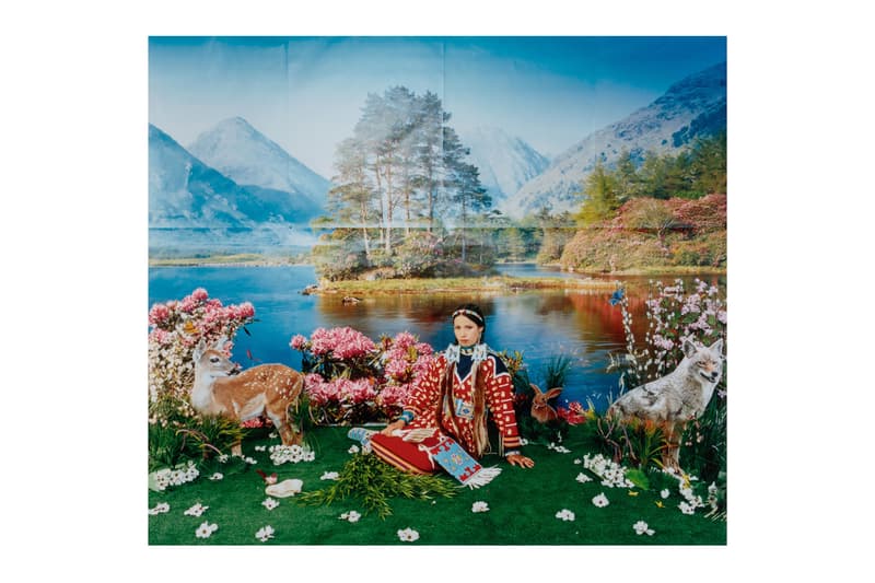 museum rietberg a kind of paradise colonial photography zurich  Raphaël Barontini omar victor diop mary enoch baxter roasana Paulino cedric kouame mixed media group 