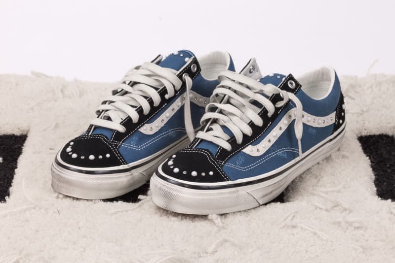 Vans Pearlized Indigo Slip-On Old Skool 36 Release Date info store list buying guide photos price