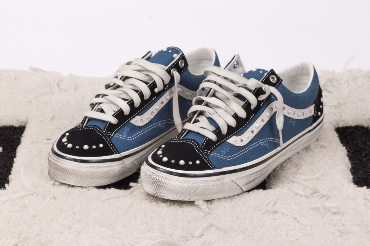 Vans Pearlized Indigo Slip-On Old Skool 36 Release Date info store list buying guide photos price