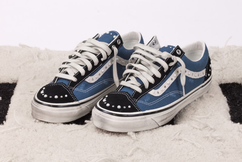 Vans Pearlized Indigo Slip-On Old Skool 36 Release Date info store list buying guide photos price