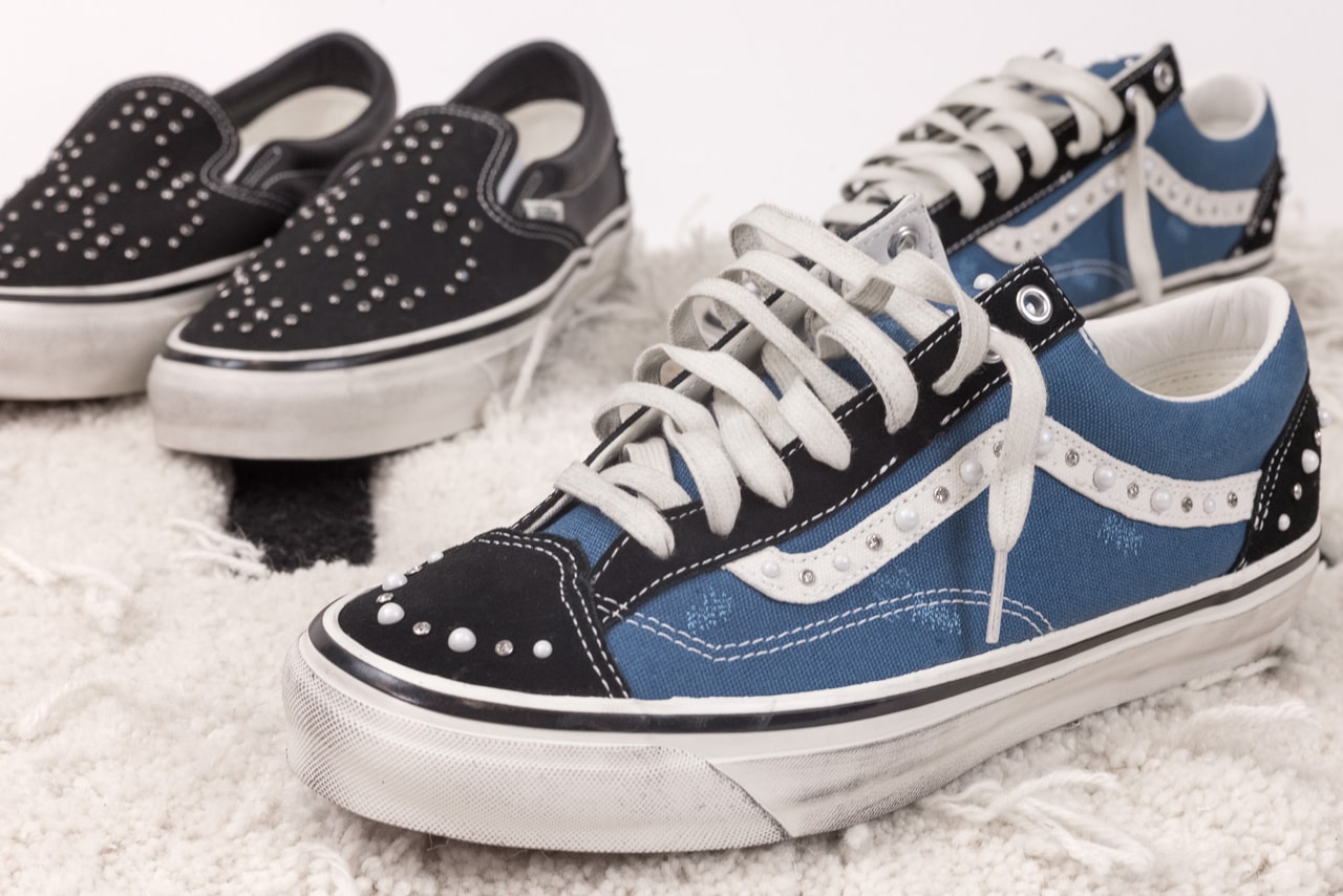 Vans Pearlized Indigo Slip-On Old Skool 36 Release Date info store list buying guide photos price
