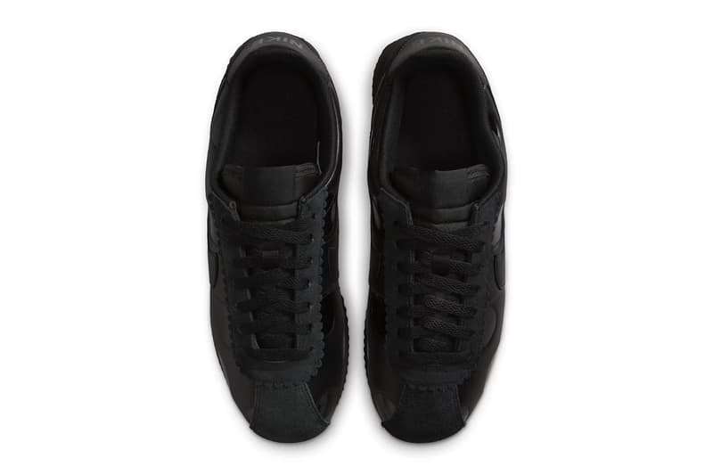 Nike Cortez Triple Black Polka Dot IR1332-002 Official Images