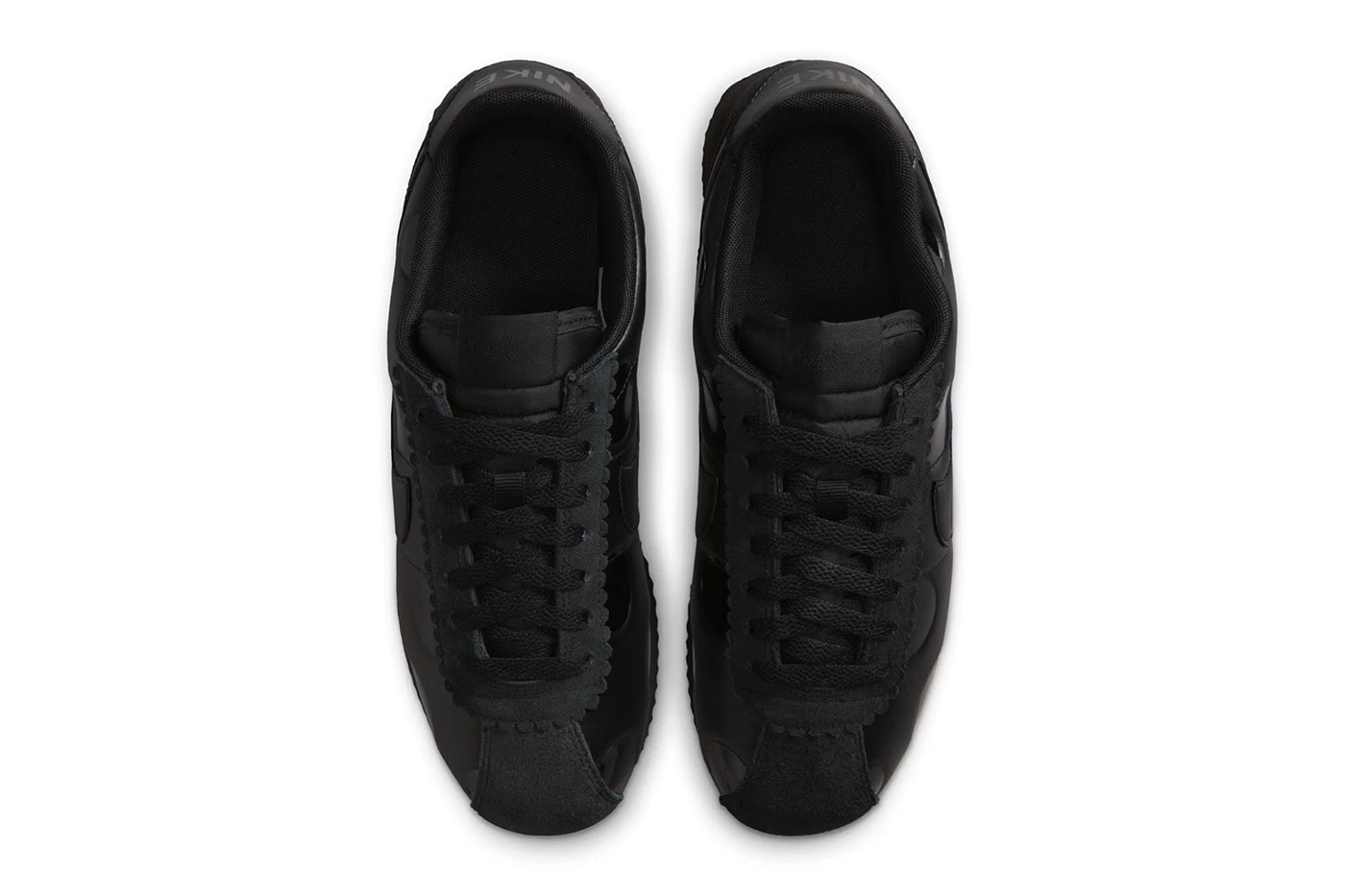 Nike Cortez Triple Black Polka Dot IR1332-002 Official Images