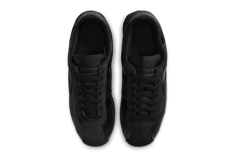 Nike Cortez Triple Black Polka Dot IR1332-002 Official Images