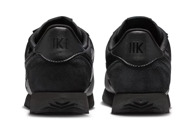 Nike Cortez Triple Black Polka Dot IR1332-002 Official Images