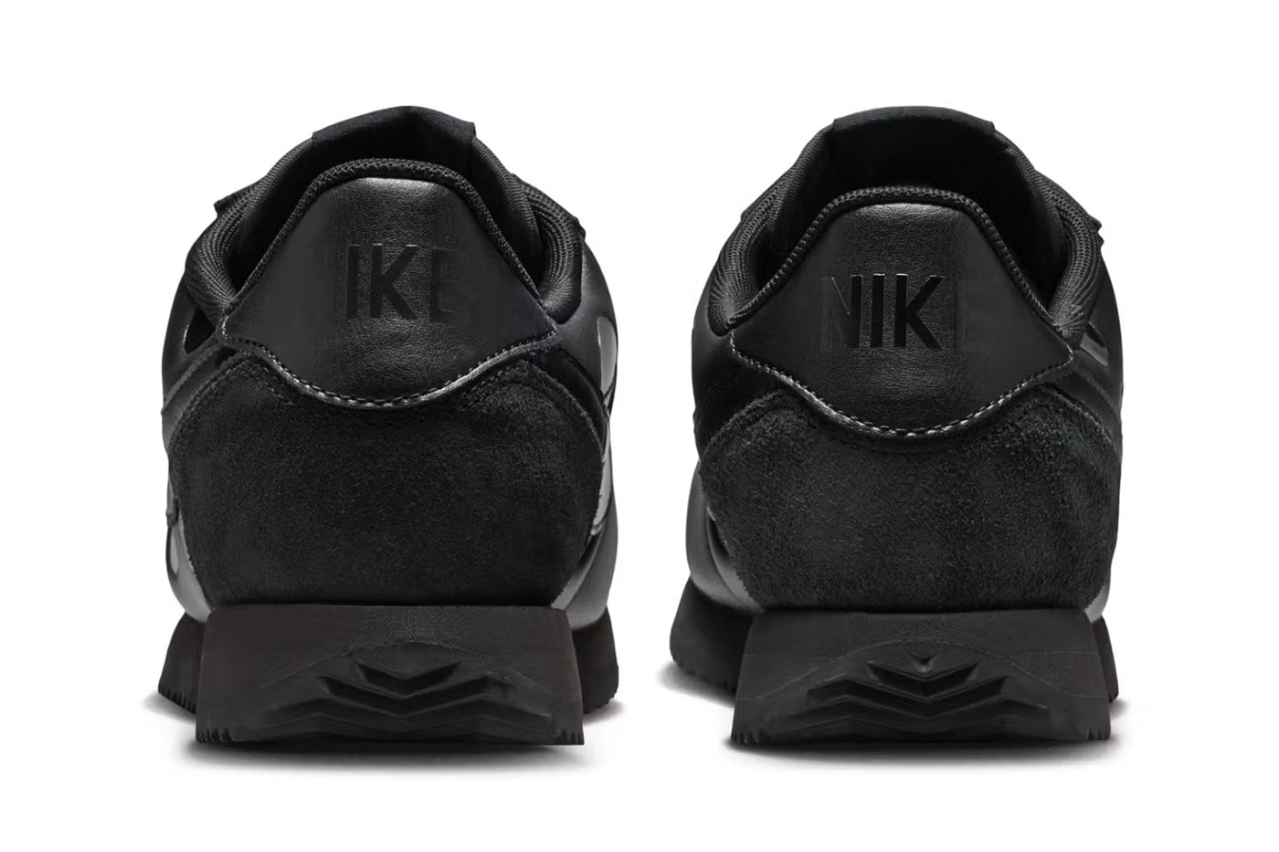 Nike Cortez Triple Black Polka Dot IR1332-002 Official Images