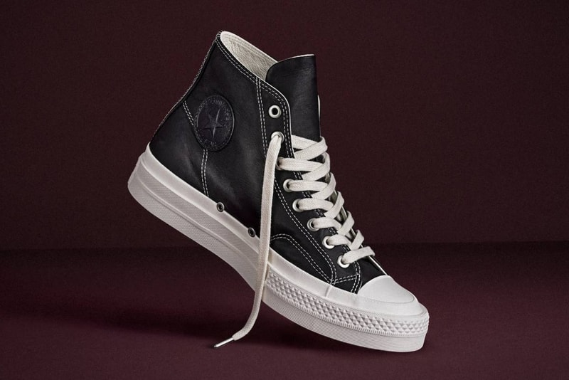 Converse First String Chuck Taylor New Material Expressions Premium Leather Snake Print Croc Print Leather Vibram
