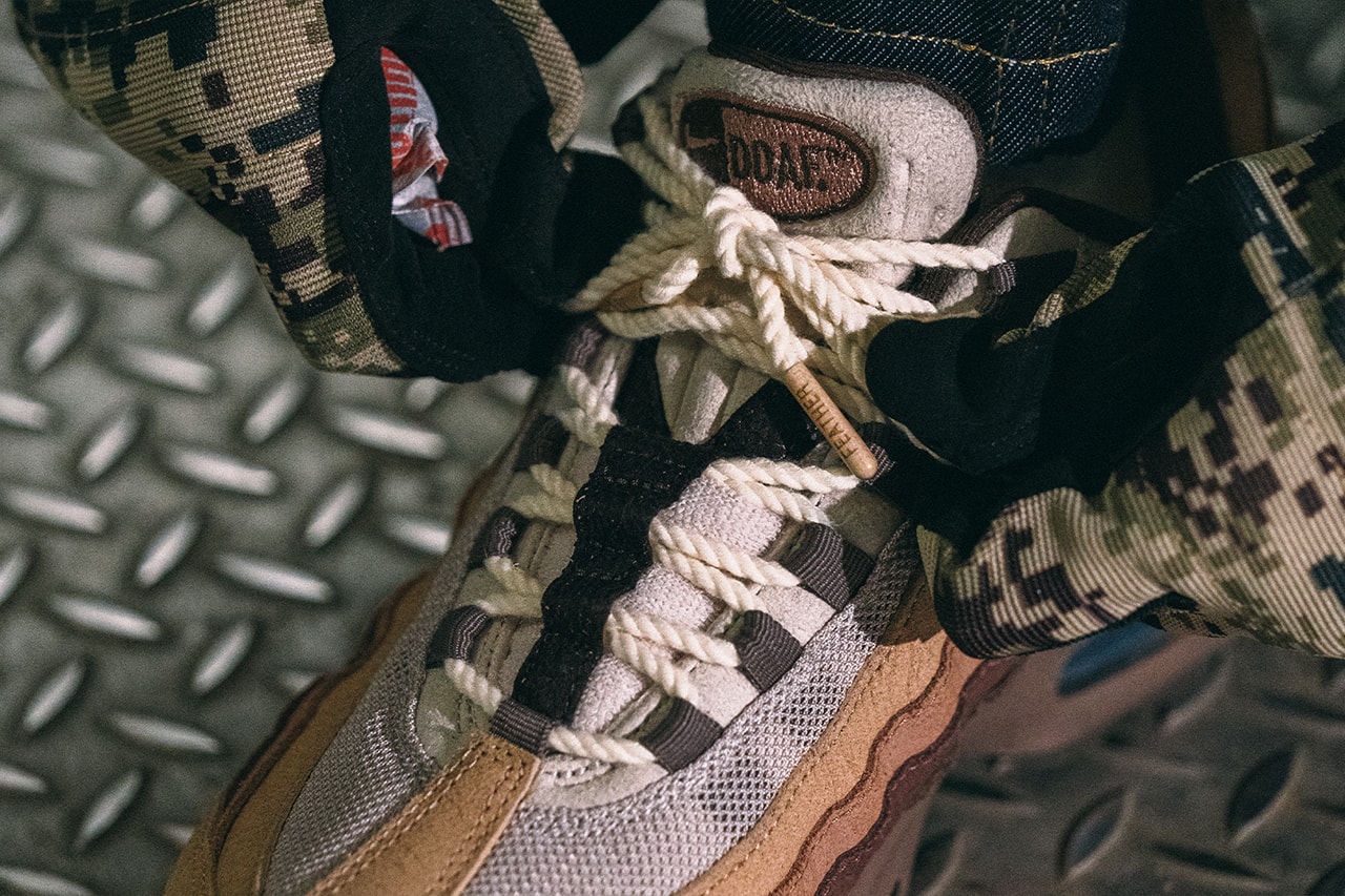 Ducks of a Feather Nike Air Max 95 Release Date The Woods Lumber Yard IQ3986-300 IQ3988-001 info store list buying guide photos price
