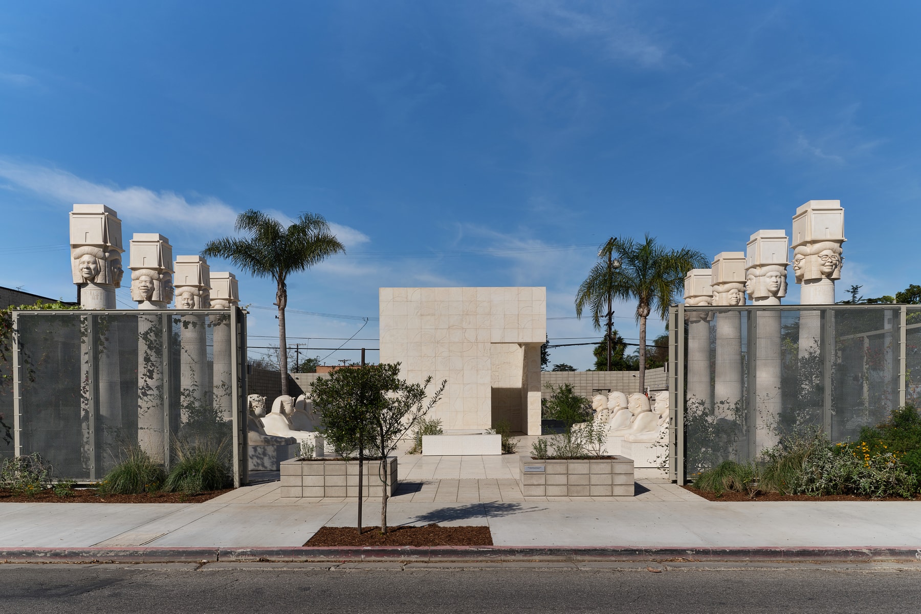 Lauren Halsey Opens sister dreamer Sculpture Park Los Angeles Art Artworks
