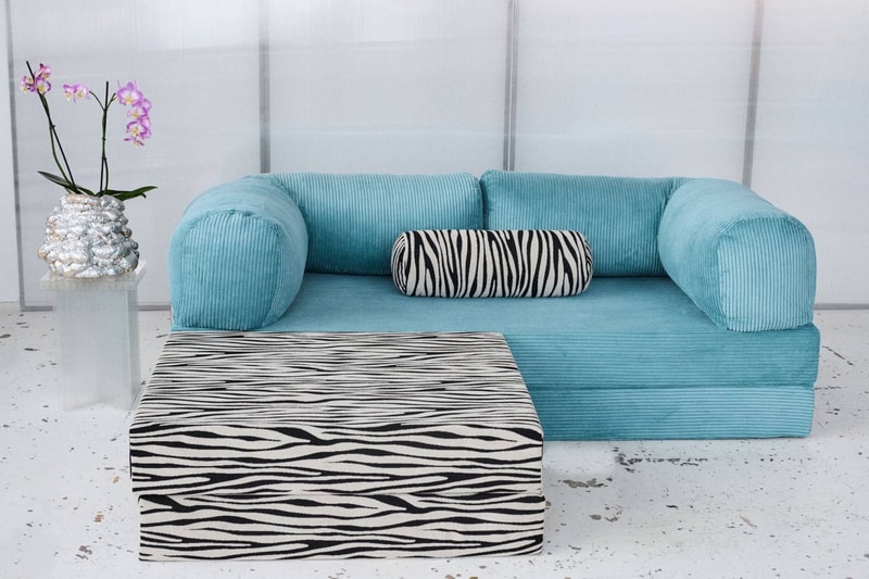 OMHU TEDDY Zebra Sofa Launch Release info campaign video