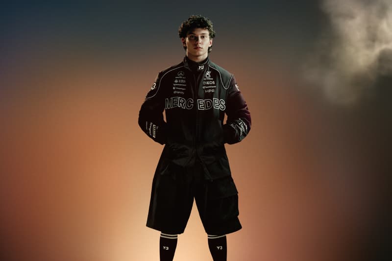 Y-3 x Mercedes-AMG PETRONAS F1 Team Collection George Russell Kimi Antonelli Toto Wolff Campaign