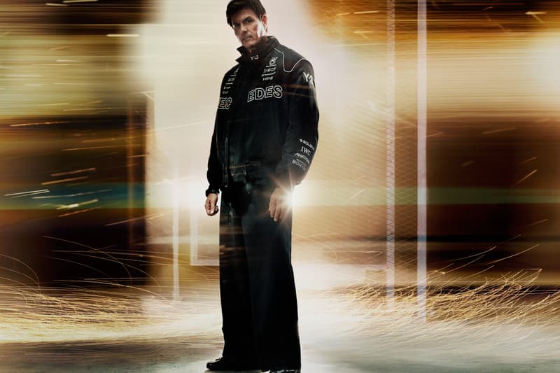 Y-3 x Mercedes-AMG PETRONAS F1 Team Collection George Russell Kimi Antonelli Toto Wolff Campaign