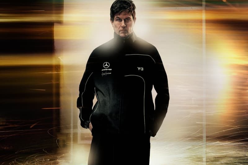 Y-3 x Mercedes-AMG PETRONAS F1 Team Collection George Russell Kimi Antonelli Toto Wolff Campaign