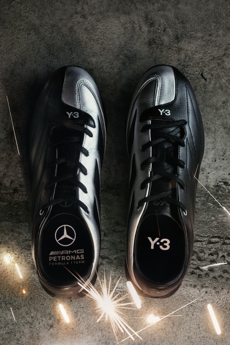 Y-3 x Mercedes-AMG PETRONAS F1 Team Collection George Russell Kimi Antonelli Toto Wolff Campaign