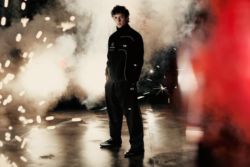 Y-3 x Mercedes-AMG PETRONAS F1 Team Collection George Russell Kimi Antonelli Toto Wolff Campaign