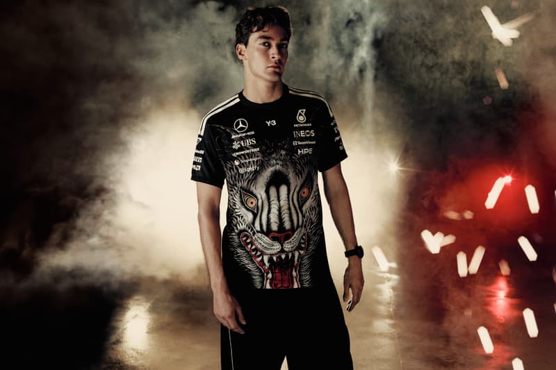 Y-3 x Mercedes-AMG PETRONAS F1 Team Collection George Russell Kimi Antonelli Toto Wolff Campaign