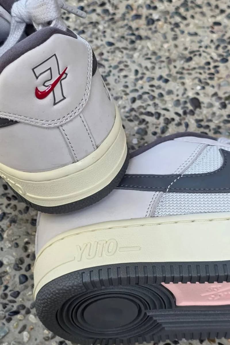 Yuto Horigome Nike SB Air Force 1 Low “White/Iron Grey” First Look IO8439-100
